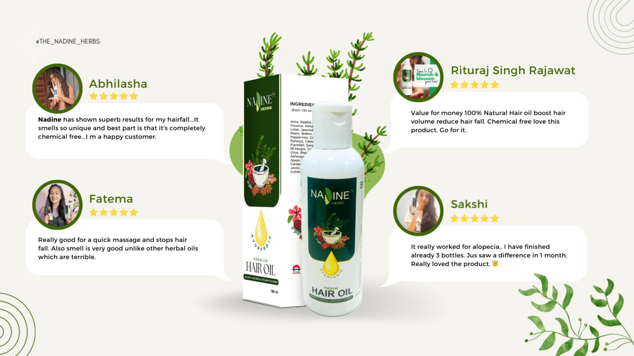 Nadine Herbs Hair Oil